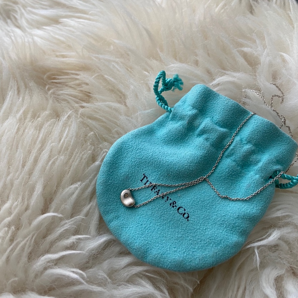 Tiffany Elsa Peretti Bean Pendant sterling silver 9mm